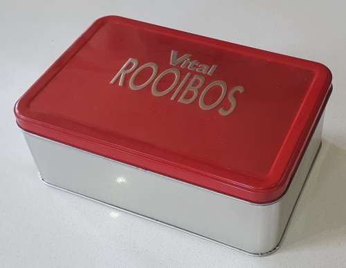 Vital Rooibos tea tin as per photos