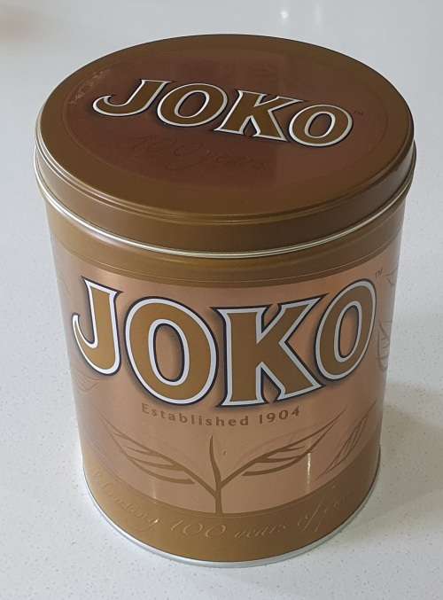 JOKO tea tin as per photos