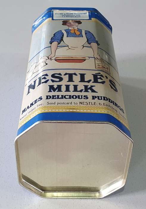 NESTLE MILK tin as per photos