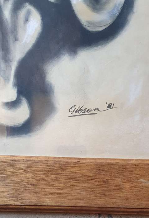 Framed GIBSON MOCHACHANE as per photo