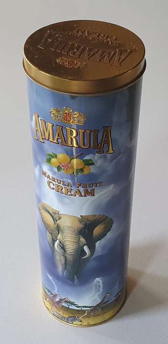 AMARULA tin as per photos