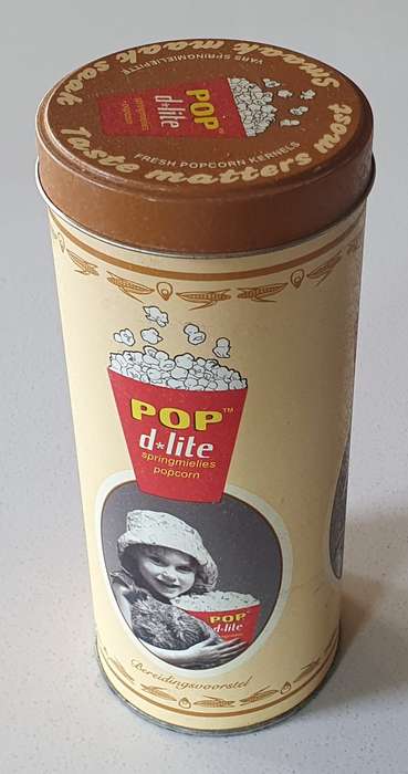 POP D-lite tin as per photos
