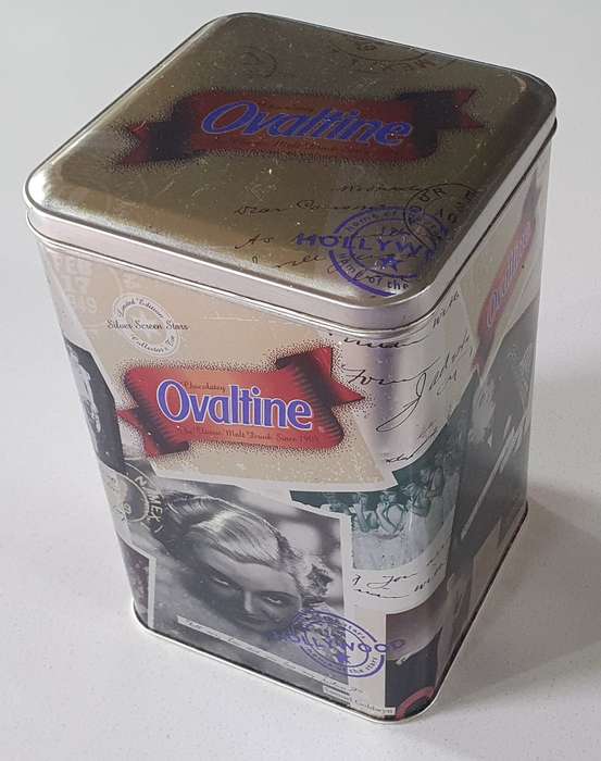 OVALTINE tin as per photos