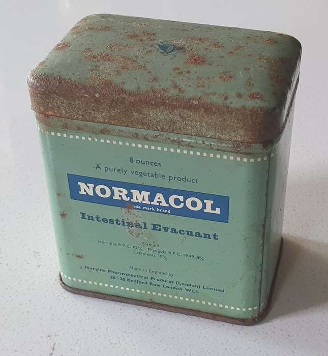 NORMACOL tin as per photos