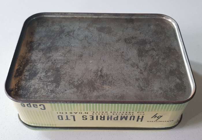 Vintage SUNRISE mint lumps tin as per photos
