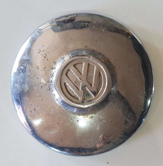 Vintage VW wheel hubcap as per photo