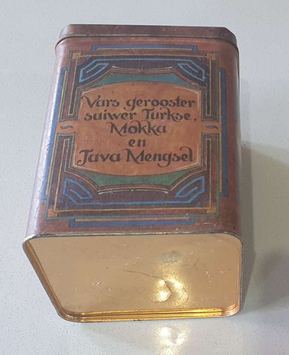 Mocca & Java blend coffee tin as per photos