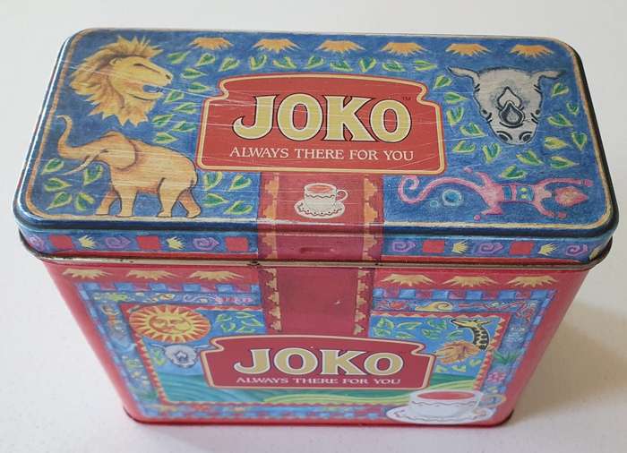 JOKO TEA tin as per photos
