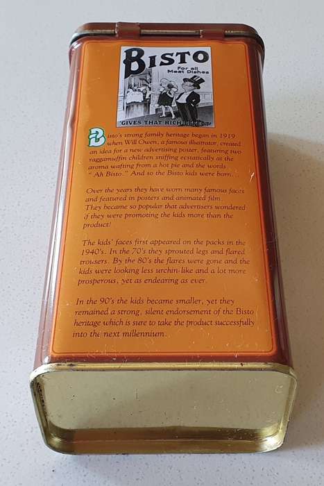 BISTO tin as per photos