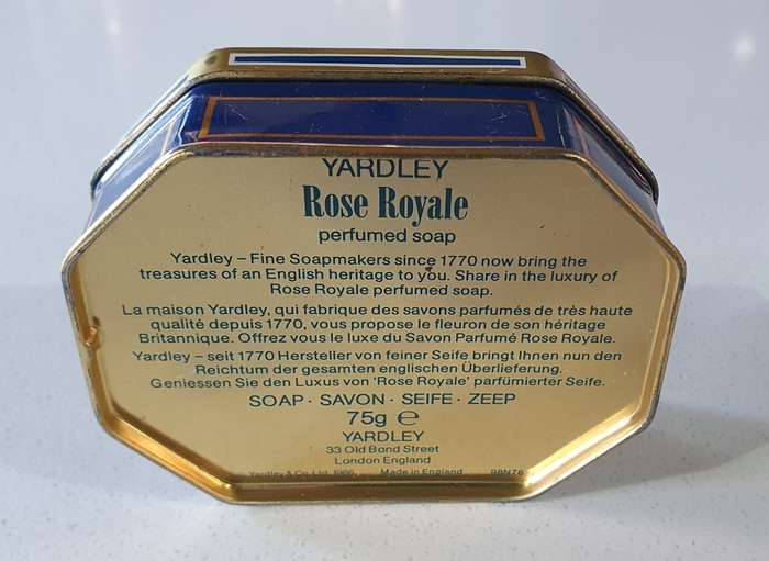 Yardley soap tin as per photo
