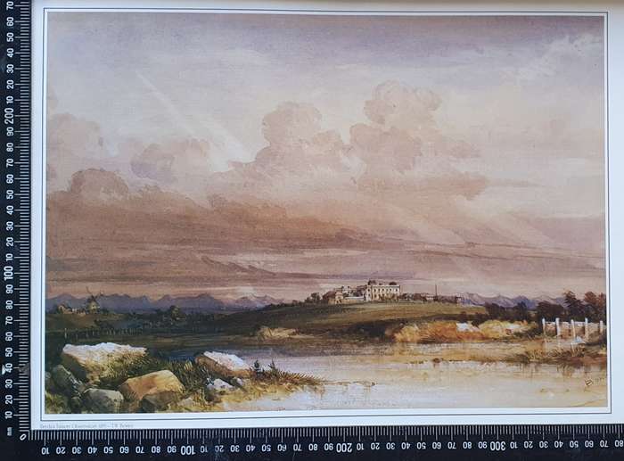 Print of a painting by Thomas William Bowler (1812-1869) as per photo