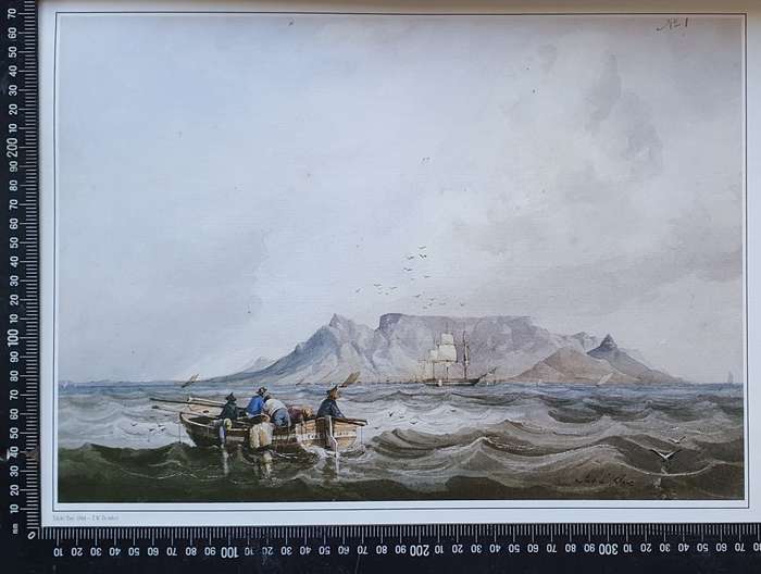 Print of a painting by Thomas William Bowler (1812-1869) as per photo