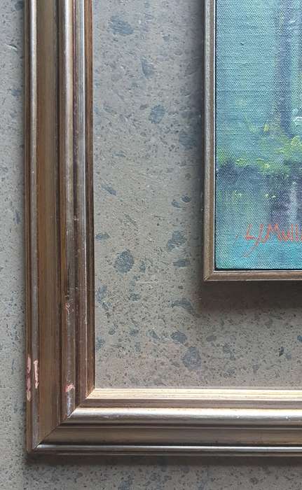 Original framed oil painting by L.J. MULLER as per photos