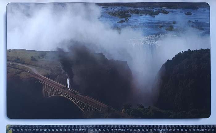 Print of a Steam locomotive as per photo