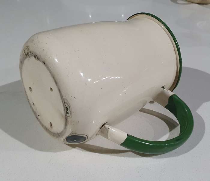 Vintage medium Enamel jug as per photo