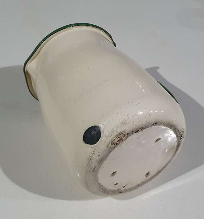 Vintage medium Enamel jug as per photo