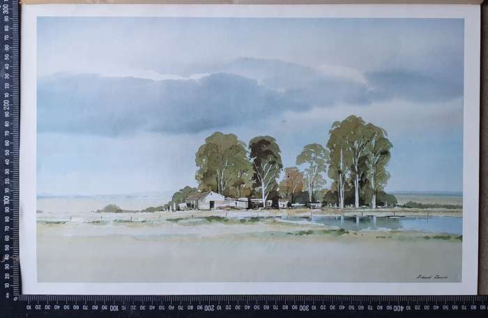 Print of a painting by RICHARD RENNIE as per photo