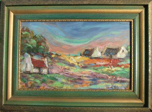 ESTELLE BUYS oil painting!!!