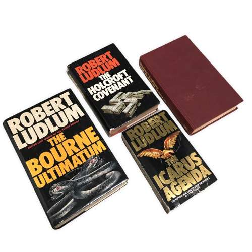Lot of 4 x Robert Ludlum Books (One bid for all)