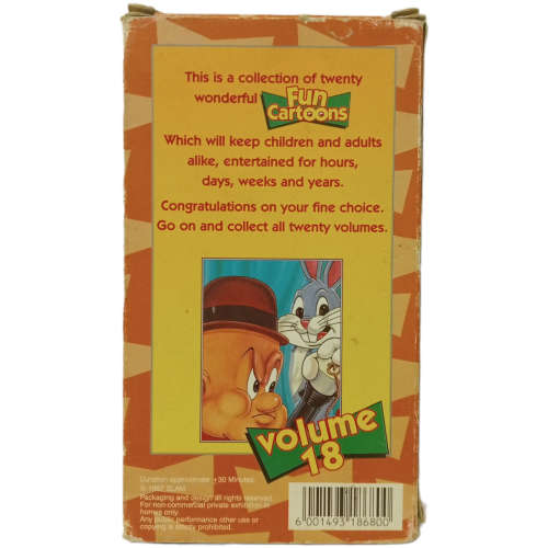 Fun Cartoons, Compact VHS