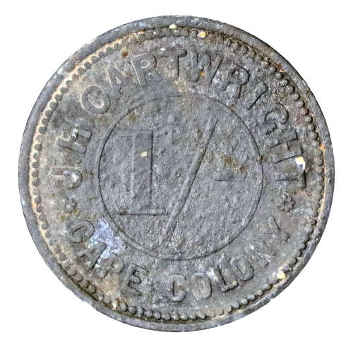 1898 John Henry Cartwright 1 Shilling Token (Set 1)