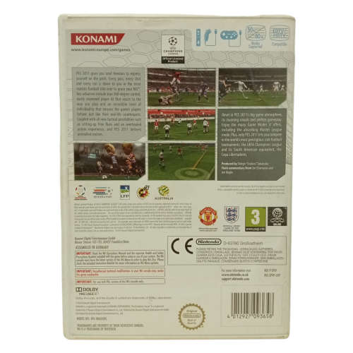 Pro Evolution Soccer 2011 Wii