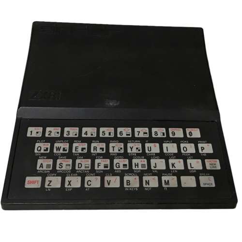 Vintage 1981 Sinclair ZX81 Personal Computer - As is, untested, no cables