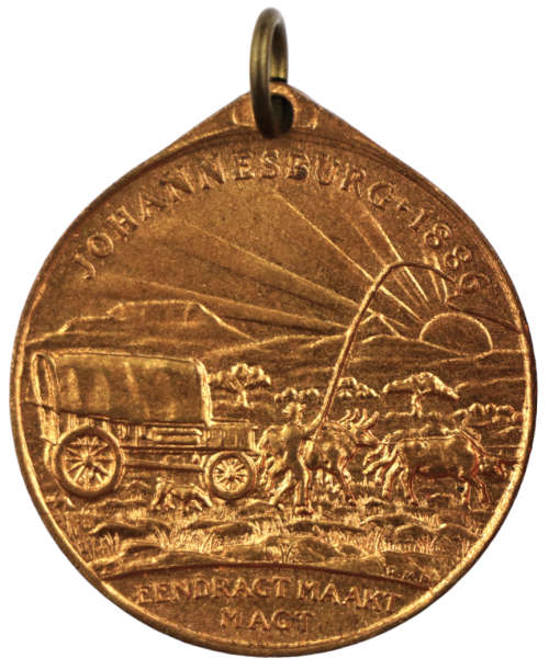 1936 Johannesburg Empire Exhibition Bronze medallion