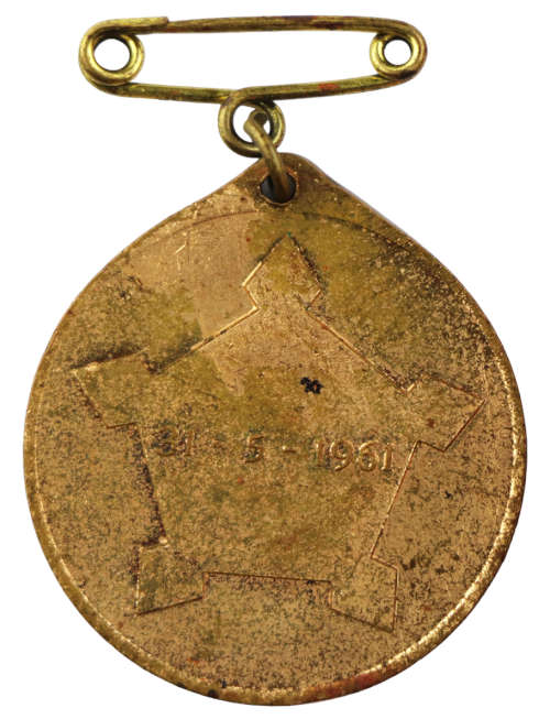1961 Formation of the Republic of South Africa Bronze Medallion
