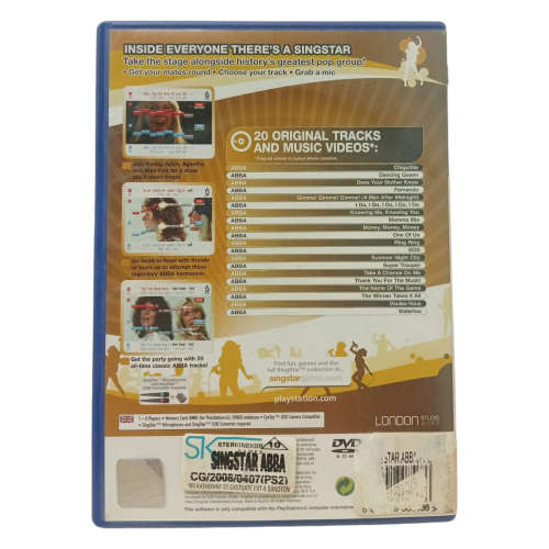 Sing Start - ABBA Play Station 2