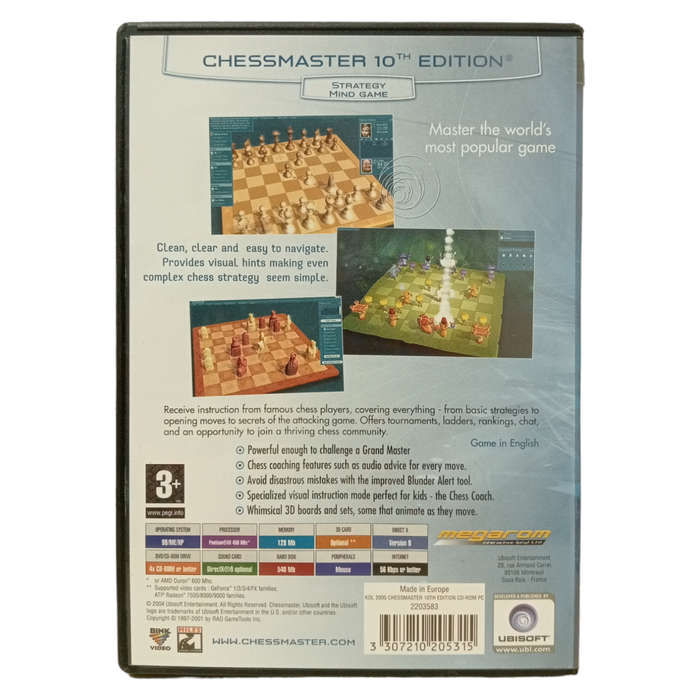 Chess Master - 10th Edition PC (CD)