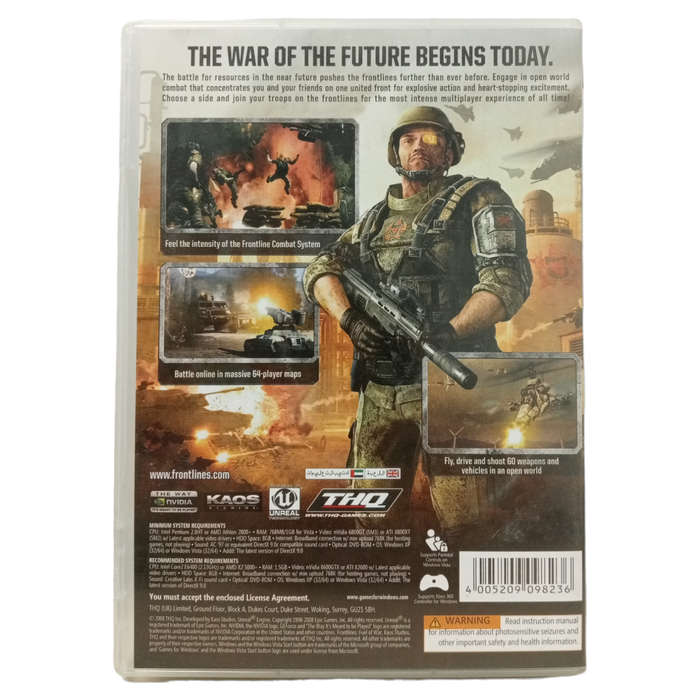 Frontlines - Fuel Of War PC (DVD)