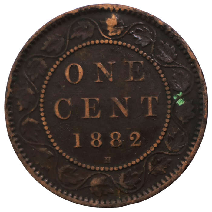 1882 Canada 1 Cent KM#7