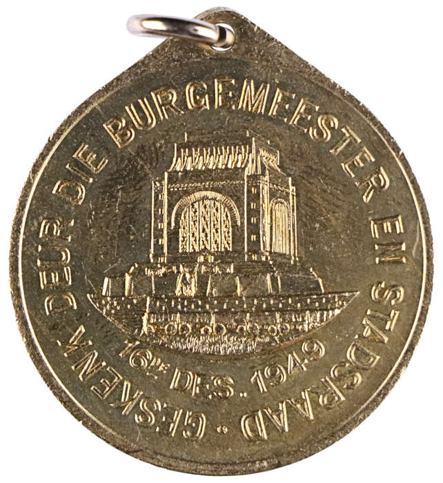 1949 Voortrekker Monument Inauguration - Johannesburg Medallion