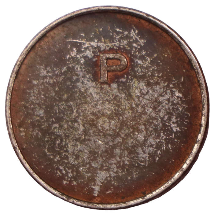 General Post Office (GPO/HPK) 5 Cent Token, Herns#442a