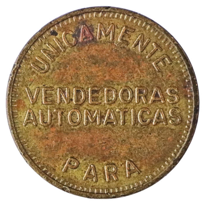 Vintage Mexico Coca-cola Dispenser Brass Token