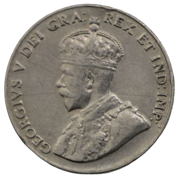 1928 Canada 5 Cents KM#29