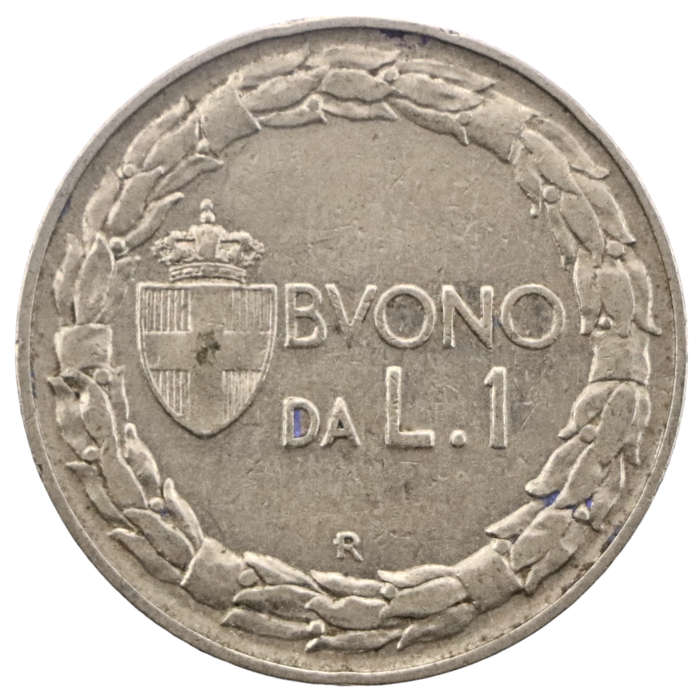 1922 Italy 1 Lira KM#62