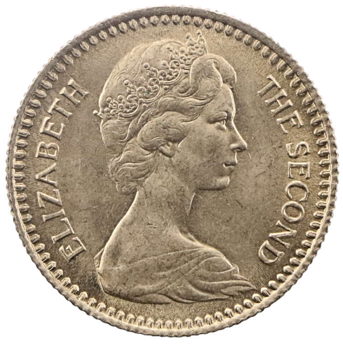 1964 Rhodesia 1 Shilling/10 Cent KM#2