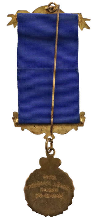 1943 Order Of Buffaloes jewel, Primo St Marys Lodge Nr 7282, Bro Frederick J. Gabell