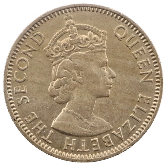 1955 Cyprus 50 Mils KM#36