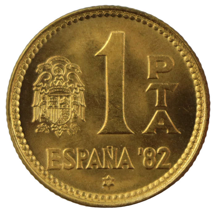 1982 Spain 1 Peseta