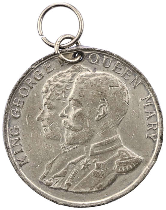 1935 Great Britain George V and Mary Silver Jubilee Medal without ribbon