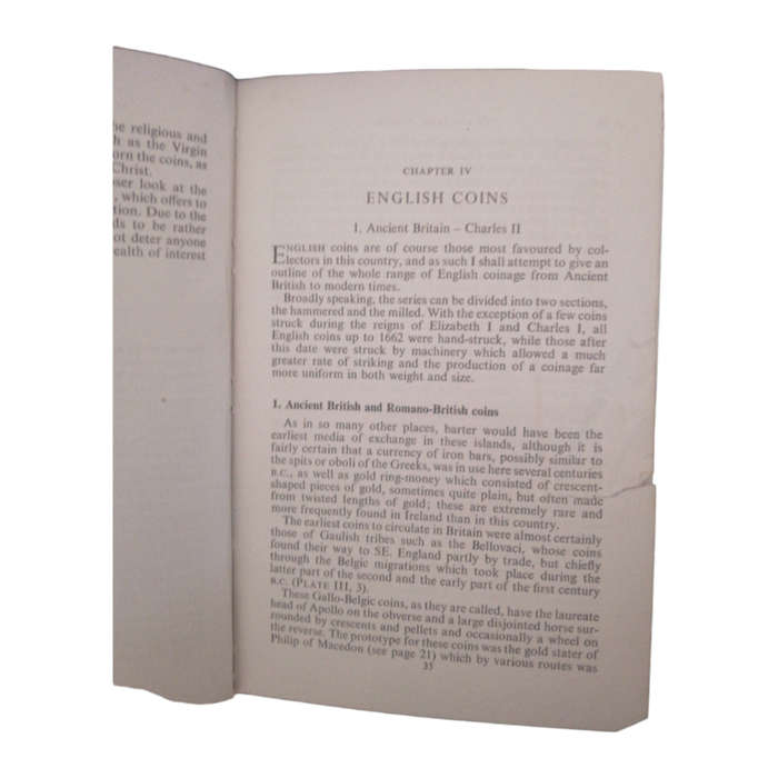 1963 Collecting Coins by Frank Purvey Hardcover w/o Dustjacket