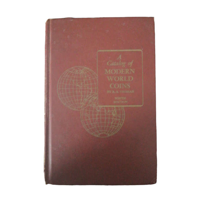 1970 A Catalog Of Modern World Coins by R. S. Yeoman Hardcover w/o Dustjacket