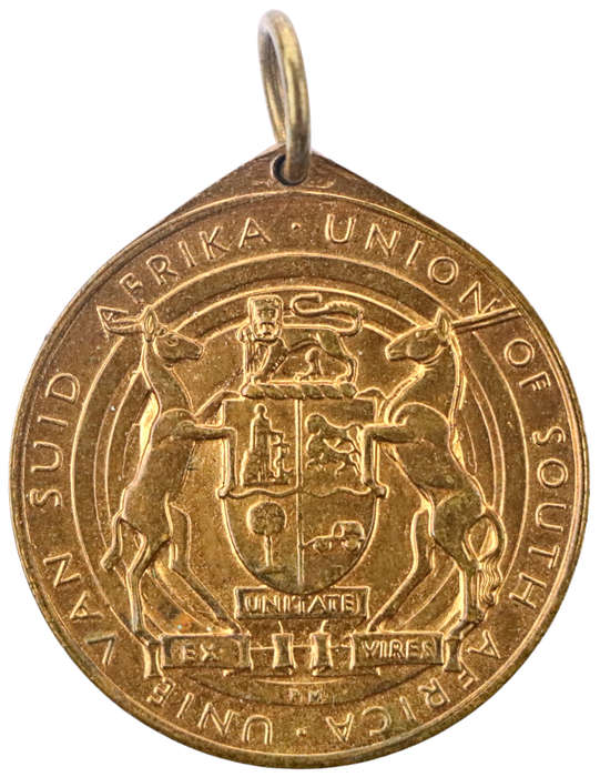 1935 South Africa Jubilee of King George V and Queen Mary Bronze medallion