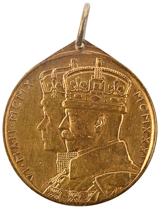 1935 South Africa Jubilee of King George V and Queen Mary Bronze medallion