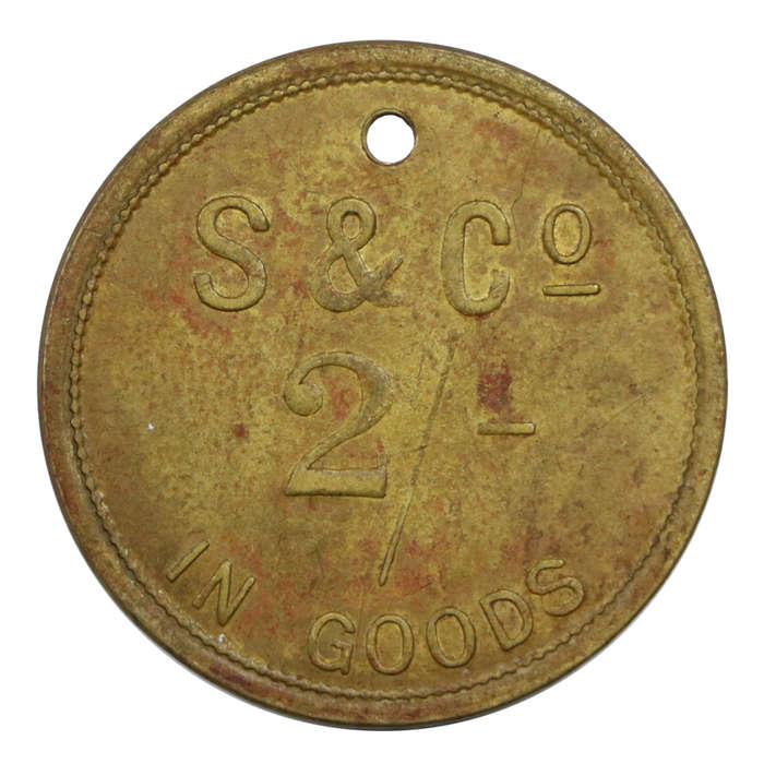 Strachan & Co 2/- (Set 4 #582n)