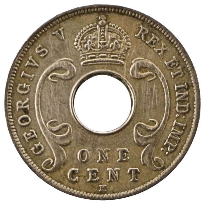 1911 East Africa and Uganda Protectorate 1 Cent KM#7