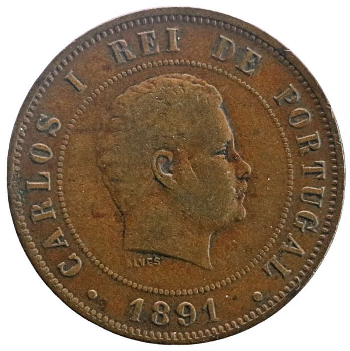 1891 Portugal 20 Reis